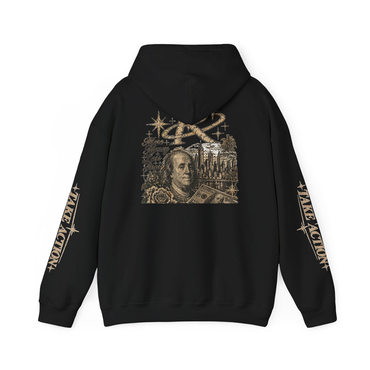 100 dollar bill Hoodie Heavy blend