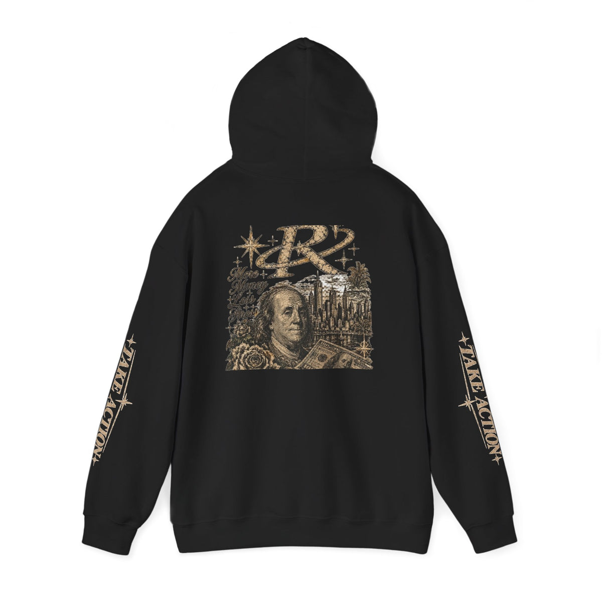 100 dollar bill Hoodie Heavy blend